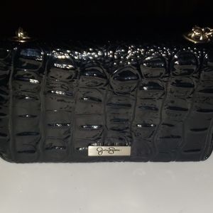 Jessica Simpson Long Silver Chain Mini Purse